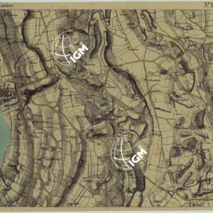 CARTA DEI DINTORNI DI RIVOLI E PASTRENGO ALLA SCALA DI 1 AL 10.000 - FOGLIO 10 LAZISE