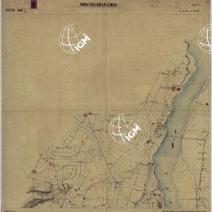 CARTA TOPOGRAFICA DEL CAMPO DEL GHIARDO - Foglio 1 - Montechiarucolo