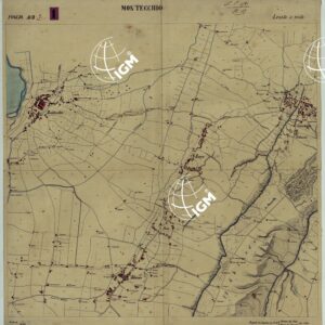 CARTA TOPOGRAFICA DEL CAMPO DEL GHIARDO - Foglio 2 - Montecchio