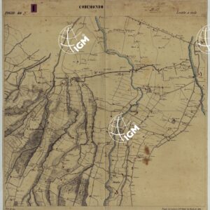 CARTA TOPOGRAFICA DEL CAMPO DEL GHIARDO - Foglio 3 - Codemondo