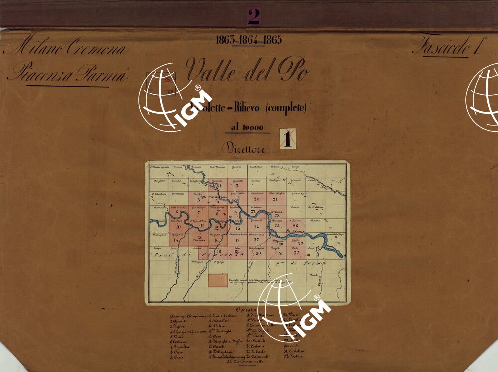 VALLE DEL PO - Quadro d'Unione