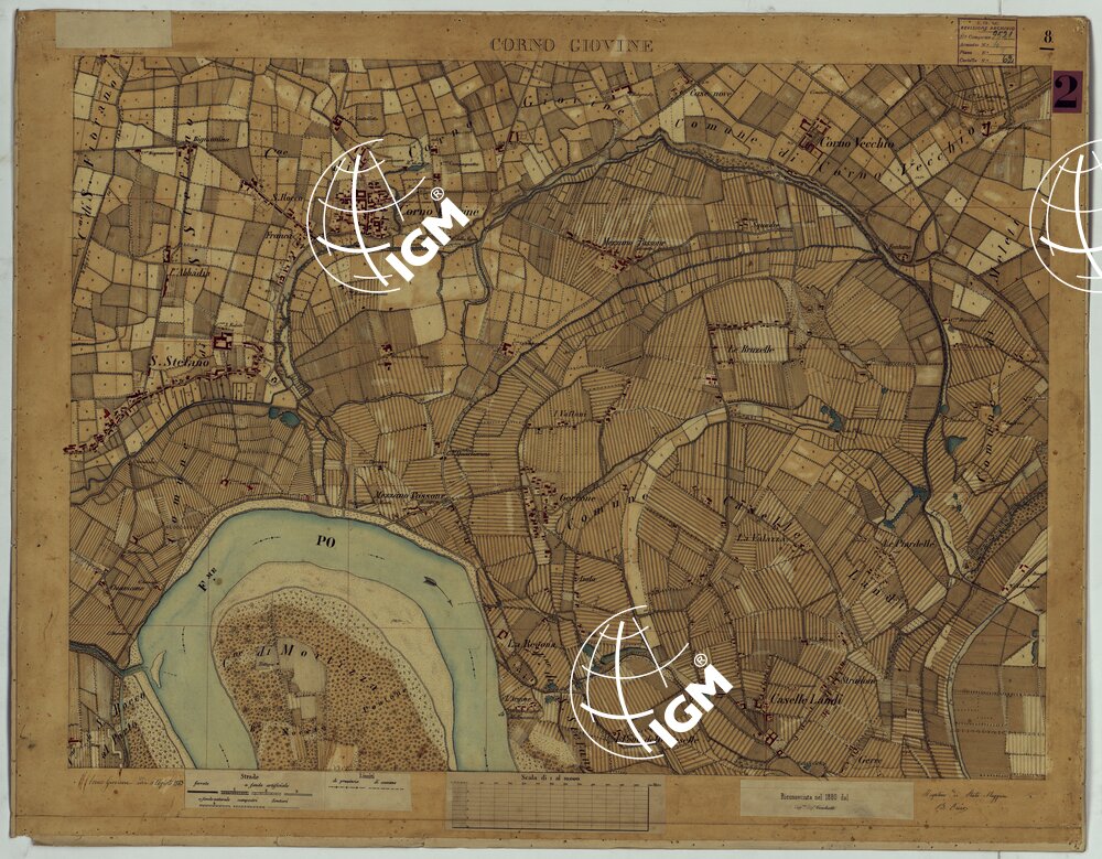 VALLE DEL PO - Tavola 8 - Corno Giovine