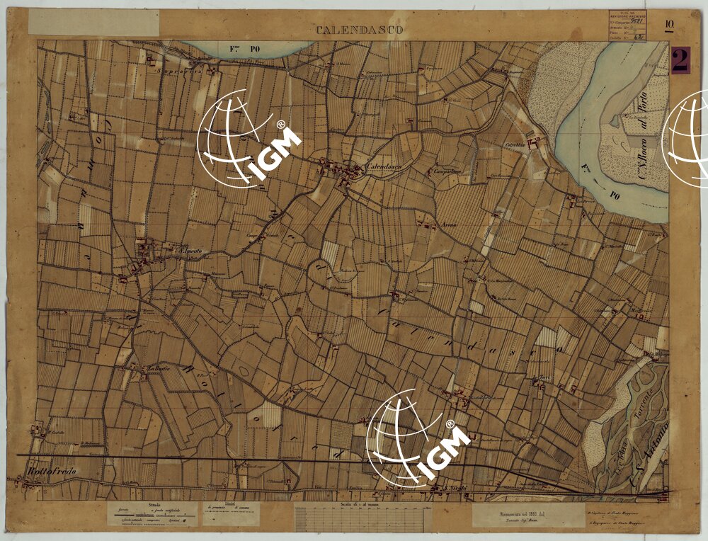 VALLE DEL PO - Tavola 10 - Calendasco