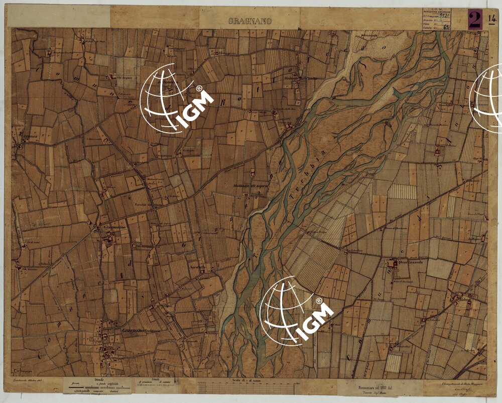 VALLE DEL PO - Tavola 14 - Gragnano