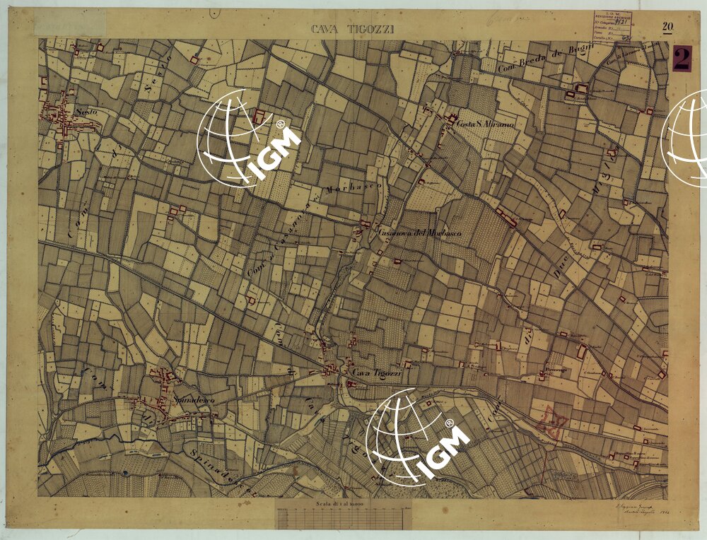 VALLE DEL PO - Tavola 20 - Cava Tigozzi