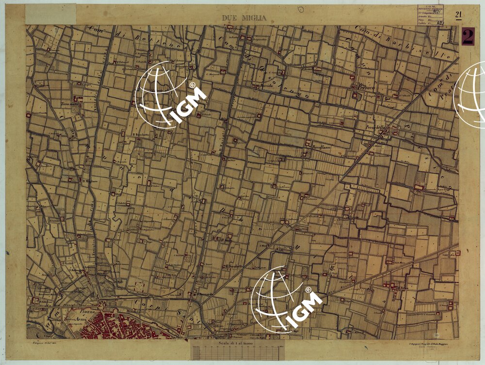 VALLE DEL PO - Tavola 21 - Due Miglia