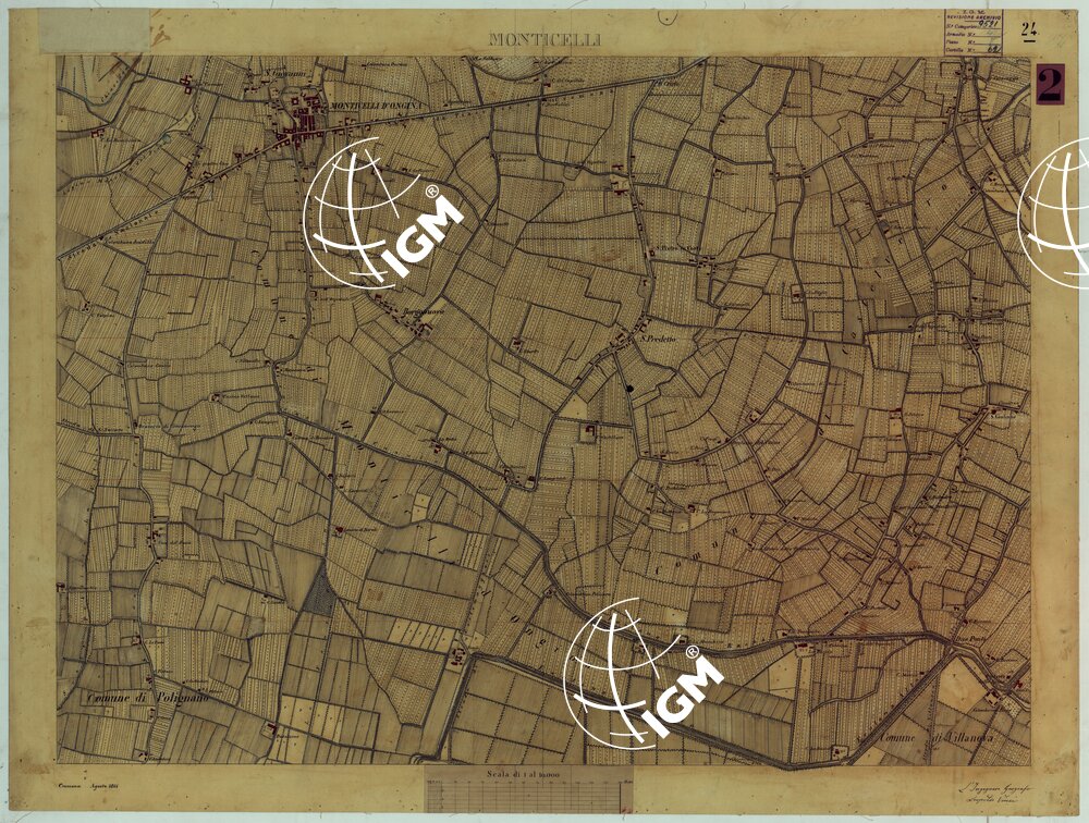 VALLE DEL PO - Tavola 24 - Monticelli