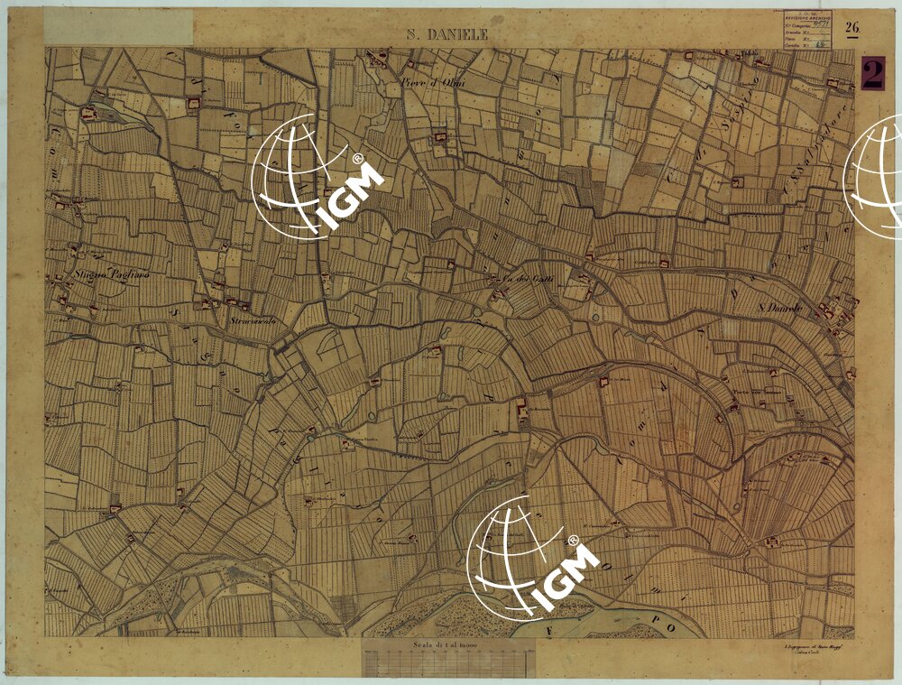 VALLE DEL PO - Tavola 26 - S. Daniele