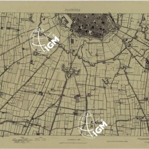 Valle del Po - Piacenza, Cremona, Pizzighettone - Tavola 15 - Piacenza