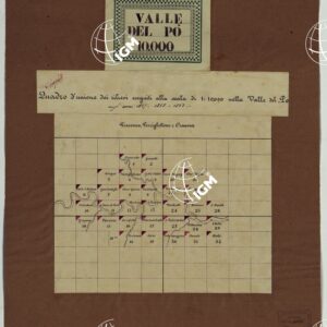 Valle del Po - Piacenza, Cremona, Pizzighettone - Quadro d'Unione