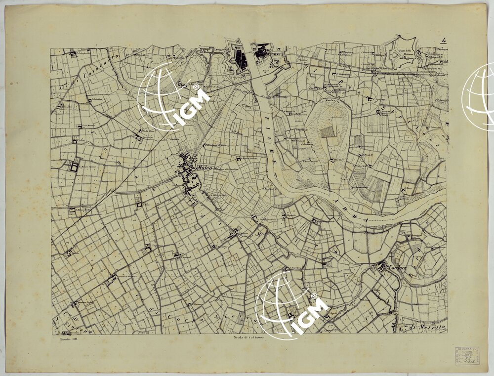 Valle del Po - Piacenza, Cremona, Pizzighettone - Tavola 4 - Maleo