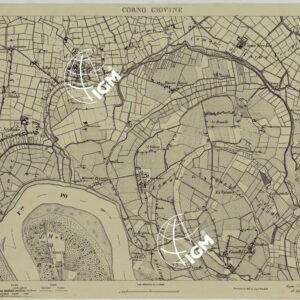 Valle del Po - Piacenza, Cremona, Pizzighettone - Tavola 8 - Corno Giovine