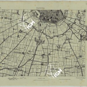 Valle del Po - Piacenza, Cremona, Pizzighettone - Tavoletta 15 - Piacenza