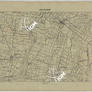 Valle del Po - Piacenza, Cremona, Pizzighettone - Tavoletta 18 - Pontenure