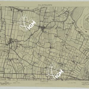 Valle del Po - Piacenza, Cremona, Pizzighettone - Tavoletta 10 - Calendasco