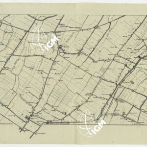 CARTA DEI DINTORNI DI MODENA FATTA PER CURA DELLA SCUOLA MILITARE - TAVOLA 3