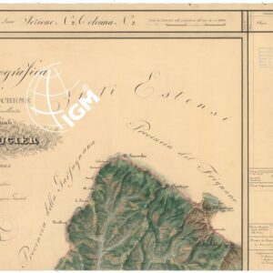CARTA TOPOGRAFICA DEL COMPARTIMENTO LUCCHESE ESEGUITA D'ORDINE DI SUA ECCELLENZA IL SIGNOR TENENTE GENERALE CAV. G. DE LAUGIER CONTE DI BELLECOUR MINISTRO DELLA GUERRA - SEZIONE N. 2 COLONNA N. 2