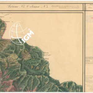 CARTA TOPOGRAFICA DEL COMPARTIMENTO LUCCHESE ESEGUITA D'ORDINE DI SUA ECCELLENZA IL SIGNOR TENENTE GENERALE CAV. G. DE LAUGIER CONTE DI BELLECOUR MINISTRO DELLA GUERRA - SEZIONE N. 3 COLONNA N. 4