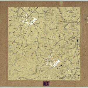 CARTA DEI DINTORNI DI FIRENZE - FOGLIO 6