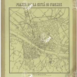 PIANTA DELLA CITTA' DI FIRENZE