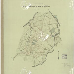 PIANO TOPOGRAFICO DI BAGNI DI CASCIANA