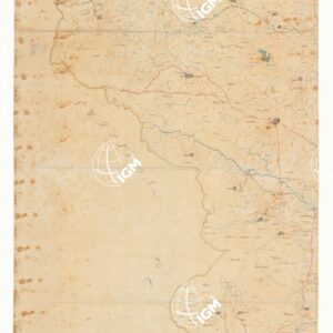 CARTA COROGRAFICA DELLA PROVINCIA DI FROSINONE COMPRESO PONTECORVO - FOGLIO  2