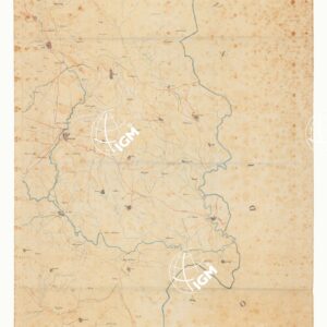 CARTA COROGRAFICA DELLA PROVINCIA DI FROSINONE COMPRESO PONTECORVO - FOGLIO 1