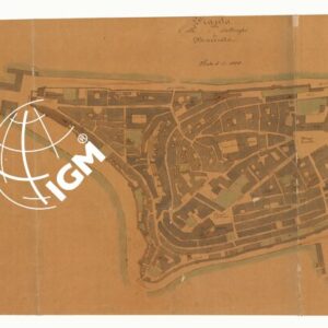 PIANTA DELLA CITTA' E SOBBORGHI DI MACERATA