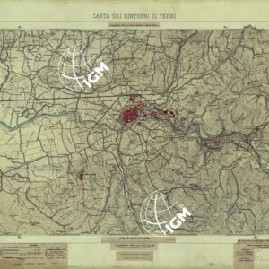 CARTA DEI DINTORNI DI TERNI