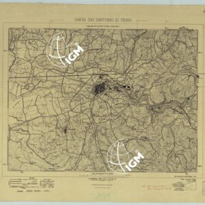 CARTA DEI DINTORNI DI TERNI