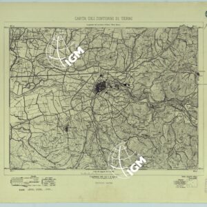 CARTA DEI DINTORNI DI TERNI