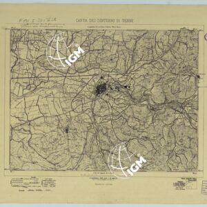 CARTA DEI DINTORNI DI TERNI