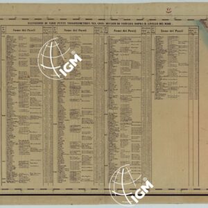 PROVINCIA DI ROMA CARTA DELLA CIRCOSCRIZIONE TERREITORIALE - FOGLIO F.16.