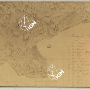 PIANTA TOPOGRAFICA DI ROMA  PUBBLICATA DALLA DIREZIONE GENERALE DEL CENSO ED AGGIORNATA A TUTTO IL CORRENTE ANNO MDCCCLXVI - FOGLIO 3.