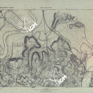 PIANO TOPOGRAFICO DI ROMA E SUBURBIO ALLA SCALA DI 1:5.000 - FOGLIO 2.