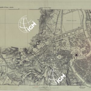 PIANO TOPOGRAFICO DI ROMA E SUBURBIO ALLA SCALA DI 1:5.000 - FOGLIO 3.