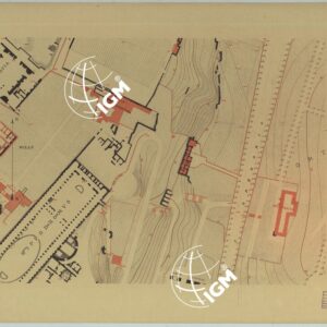 R. ACCADEMIA DEI LINCEI. PROF. VINCENZO REINA MEDIA PARS VRBIS RILIEVO PLANIMETRICO ED ALTIMETRICO ESEGUITO DAGLI ALLIEVI DELLA SCUOLA D'APPLICAZIONE PER GLI INGEGNERI IN ROMA COLLA GUIDA DEL PROF. U. BARBIERI DELL'ING. C. CASSINIS. ROMA.