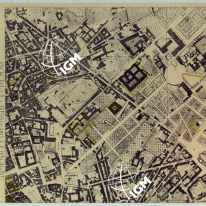 ROMA, CARTA DEI FABBRICATI E DELLE AREE AD USO MILITARE - FOGLIO 7.