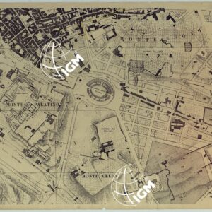 ROMA, CARTA DEI FABBRICATI E DELLE AREE AD USO MILITARE - FOGLIO 11.