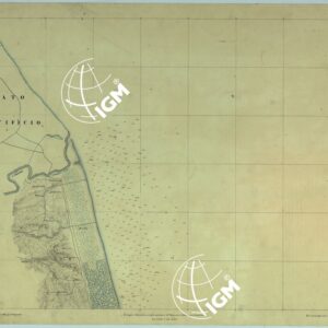 CARTA RILIEVI DELLE COSTE DELL'ADRIATICO DAL FIUME TRONTO A GAGLIANO DEL CAPO DI S.TA MARIA DI LEUCA - FOGLIO 1