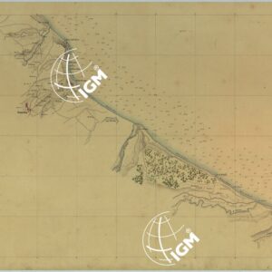 CARTA RILIEVI DELLE COSTE DELL'ADRIATICO DAL FIUME TRONTO A GAGLIANO DEL CAPO DI S.TA MARIA DI LEUCA - FOGLIO 8
