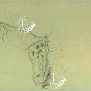 CARTA RILIEVI DELLE COSTE DELL'ADRIATICO DAL FIUME TRONTO A GAGLIANO DEL CAPO DI S.TA MARIA DI LEUCA - FOGLIO 9