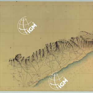 CARTA RILIEVI DELLE COSTE DELL'ADRIATICO DAL FIUME TRONTO A GAGLIANO DEL CAPO DI S.TA MARIA DI LEUCA - FOGLIO 20