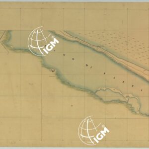CARTA RILIEVI DELLE COSTE DELL'ADRIATICO DAL FIUME TRONTO A GAGLIANO DEL CAPO DI S.TA MARIA DI LEUCA - FOGLIO 23
