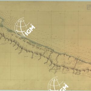 CARTA RILIEVI DELLE COSTE DELL'ADRIATICO DAL FIUME TRONTO A GAGLIANO DEL CAPO DI S.TA MARIA DI LEUCA - FOGLIO 32