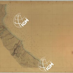 CARTA RILIEVI DELLE COSTE DELL'ADRIATICO DAL FIUME TRONTO A GAGLIANO DEL CAPO DI S.TA MARIA DI LEUCA - FOGLIO 36