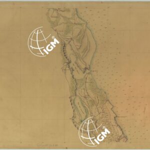 CARTA RILIEVI DELLE COSTE DELL'ADRIATICO DAL FIUME TRONTO A GAGLIANO DEL CAPO DI S.TA MARIA DI LEUCA - FOGLIO 40