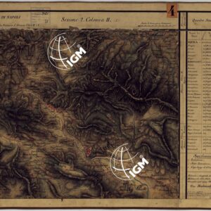 CARTA DELLE PROVINCE CONTINENTALI DELL'EX REGNO DI NAPOLI - SEZIONE 2 COLONNA II (5)
