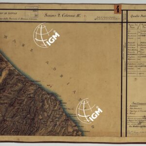 CARTA DELLE PROVINCE CONTINENTALI DELL'EX REGNO DI NAPOLI - SEZIONE 2 COLONNA IV (7)