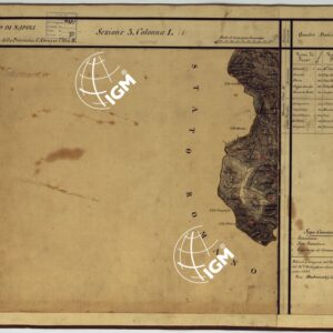 CARTA DELLE PROVINCE CONTINENTALI DELL'EX REGNO DI NAPOLI - SEZIONE 3 COLONNA I (8)